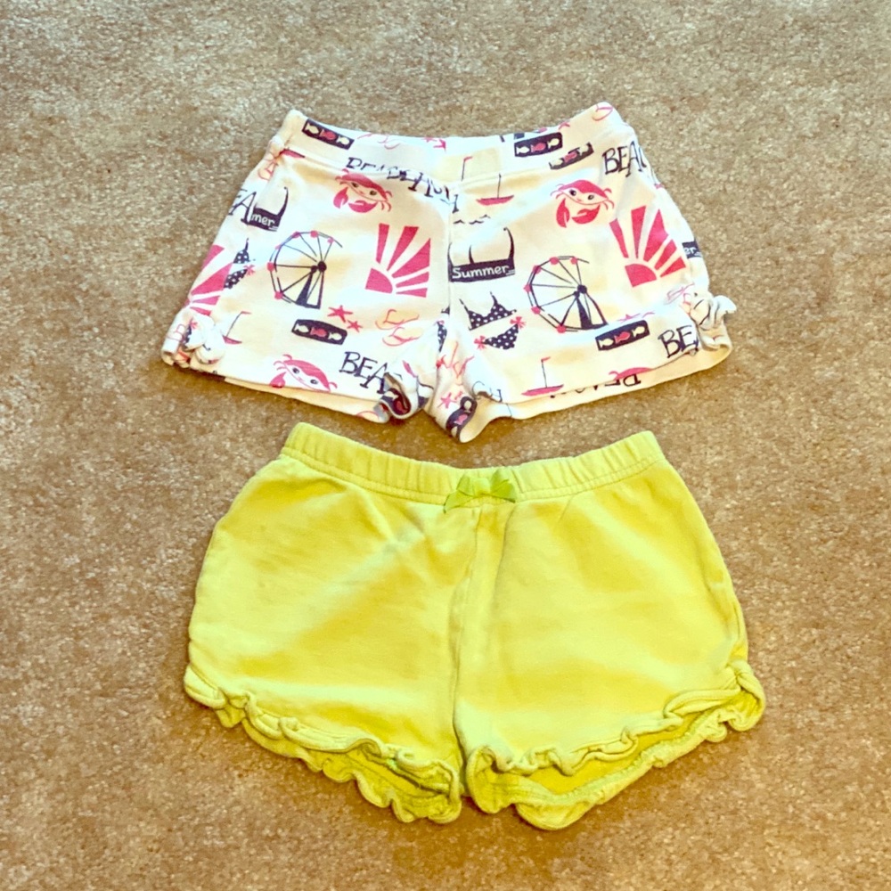 Gymboree girls size 4 shorts lot